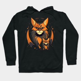 Somali Cat Fathers Day Hoodie